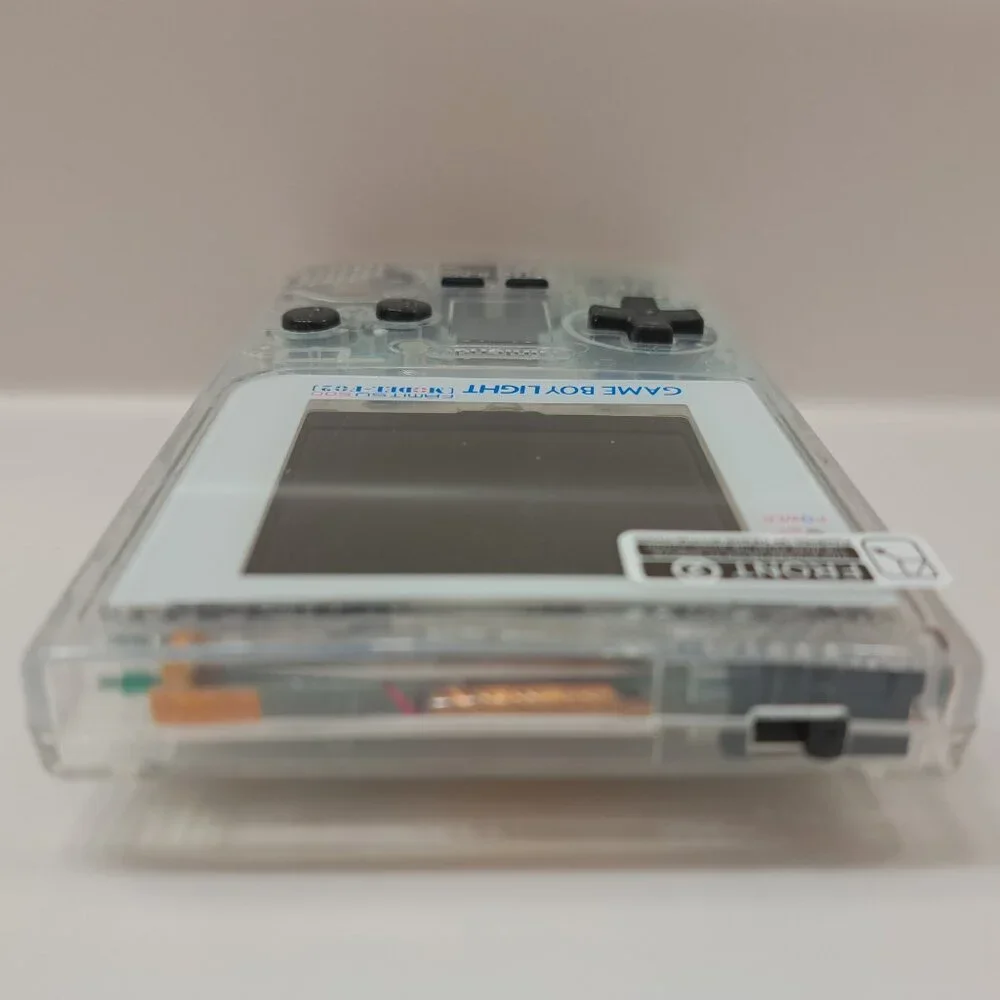 Refurbished to Like New Gameboy Light Backlit Screen Upgraded Clear Color